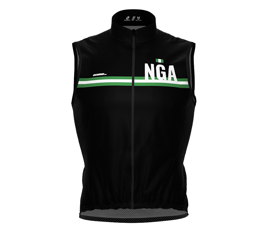 Wind Breaker Cycling Running Sports Vest Nigeria Country Code for Men And Women