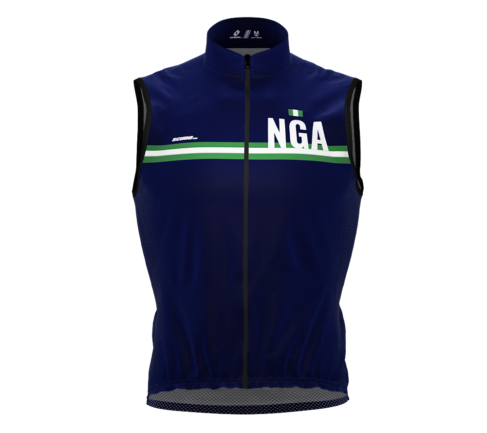 Wind Breaker Cycling Running Sports Vest Nigeria Country Code for Men And Women