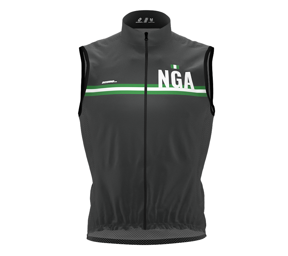 Wind Breaker Cycling Running Sports Vest Nigeria Country Code for Men And Women