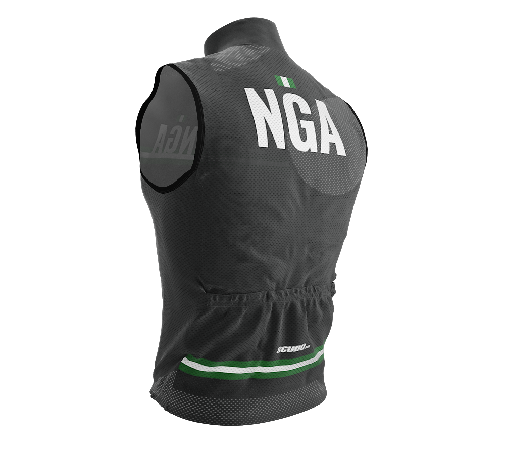 Wind Breaker Cycling Running Sports Vest Nigeria Country Code for Men And Women