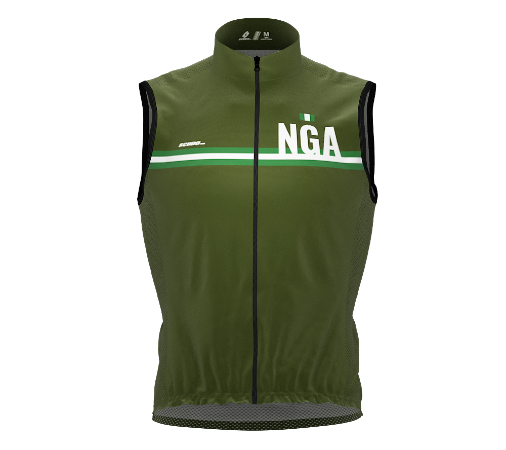 Wind Breaker Cycling Running Sports Vest Nigeria Country Code for Men And Women