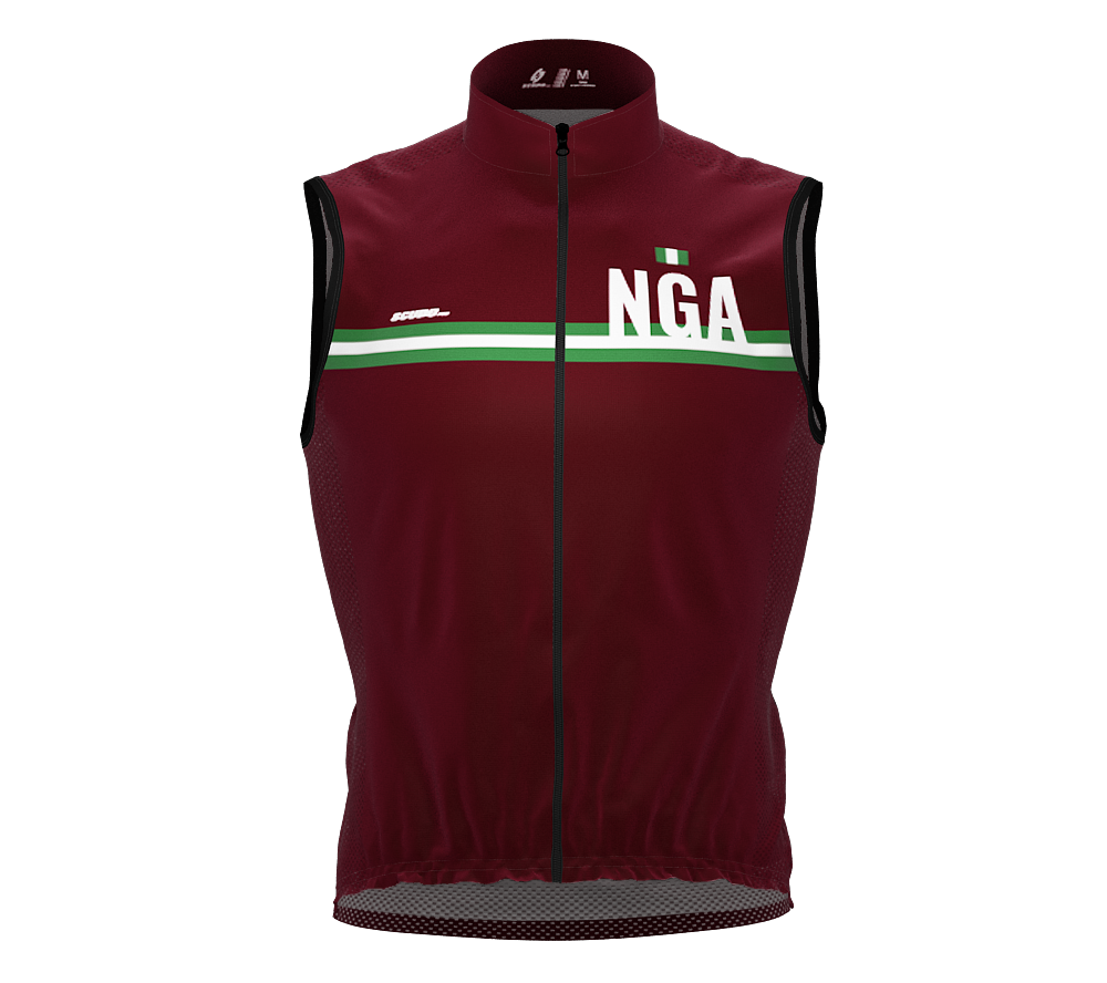 Wind Breaker Cycling Running Sports Vest Nigeria Country Code for Men And Women