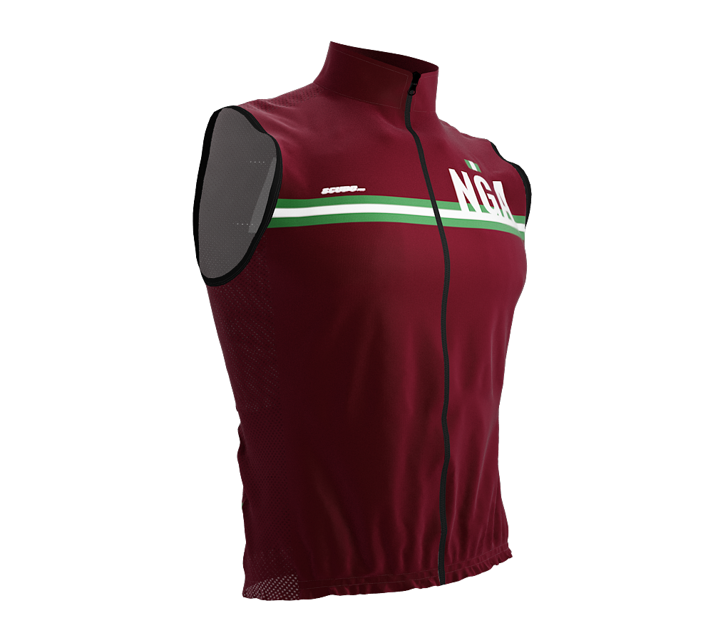 Wind Breaker Cycling Running Sports Vest Nigeria Country Code for Men And Women