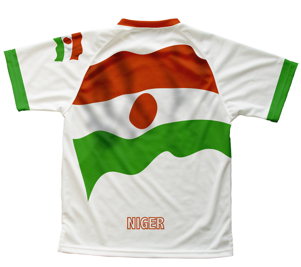 Niger Flag Technical T-Shirt for Men and Women