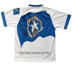 Northern Mariana Islands Flag Technical T-Shirt for Men and Women