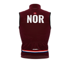 Wind Breaker Cycling Running Sports Vest Norway Country Code for Men And Women