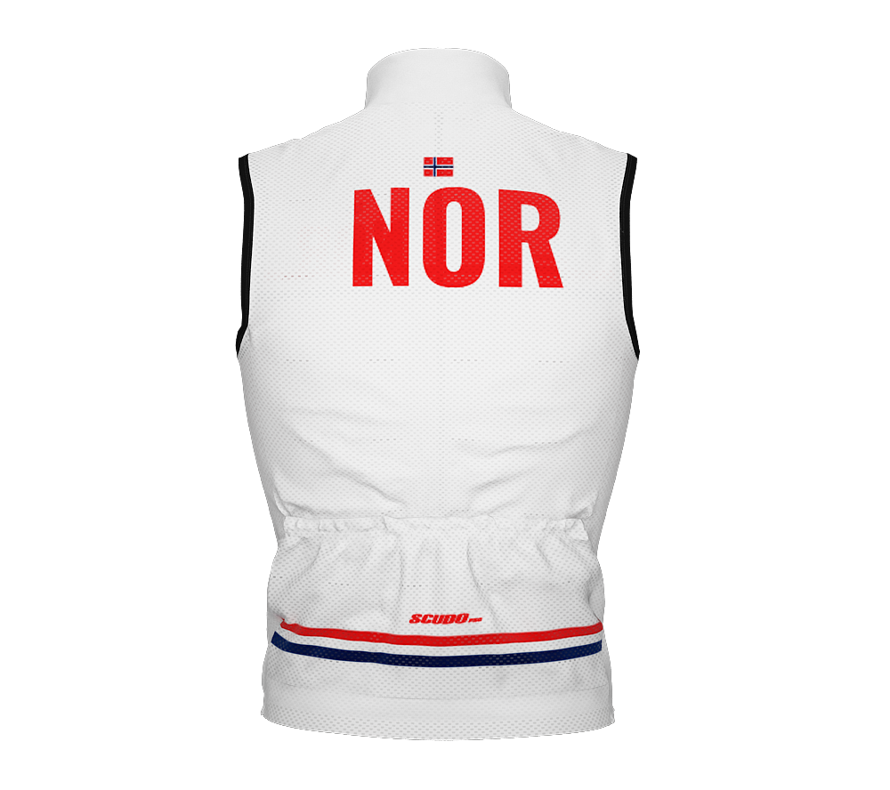 Wind Breaker Cycling Running Sports Vest Norway Country Code for Men And Women
