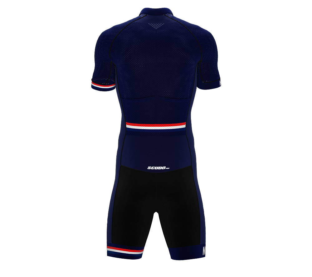 Norway Blue Code Cycling Speedsuit for Men