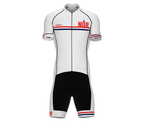 Norway White Code Cycling Speedsuit for Men