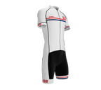 Norway White Code Cycling Speedsuit for Men