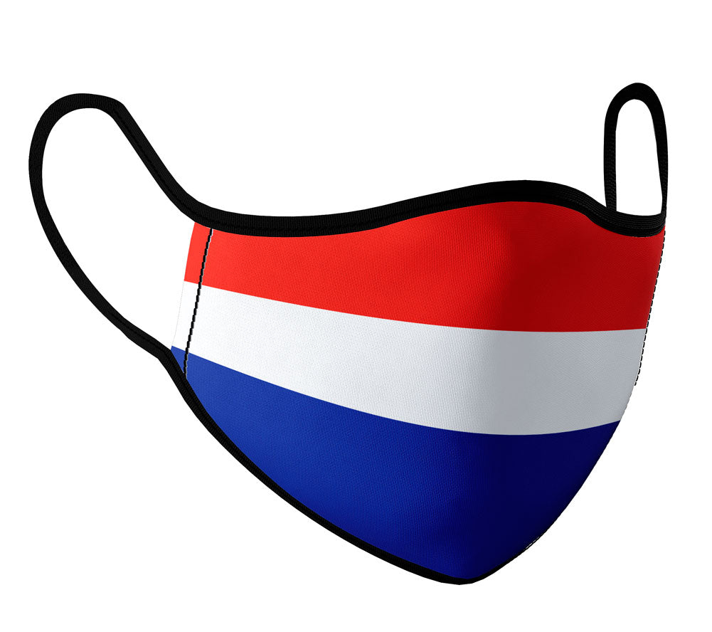 Netherlands  - Face Mask with fluid and moisture resistant fabric. Reusable and Washable