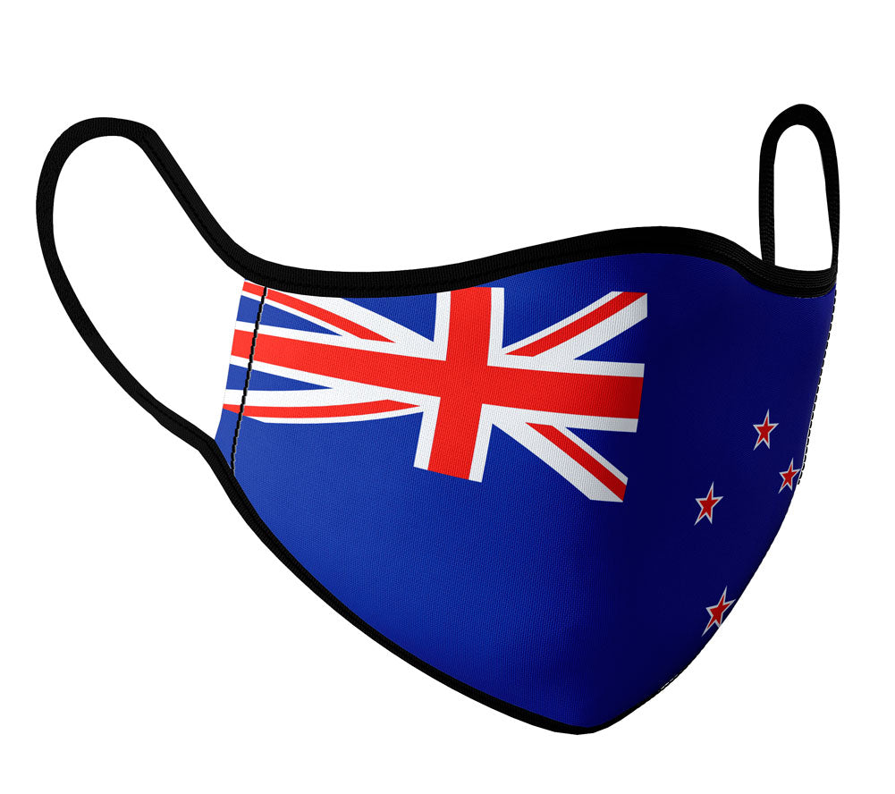 New Zealand - Face Mask with fluid and moisture resistant fabric. Reusable and Washable