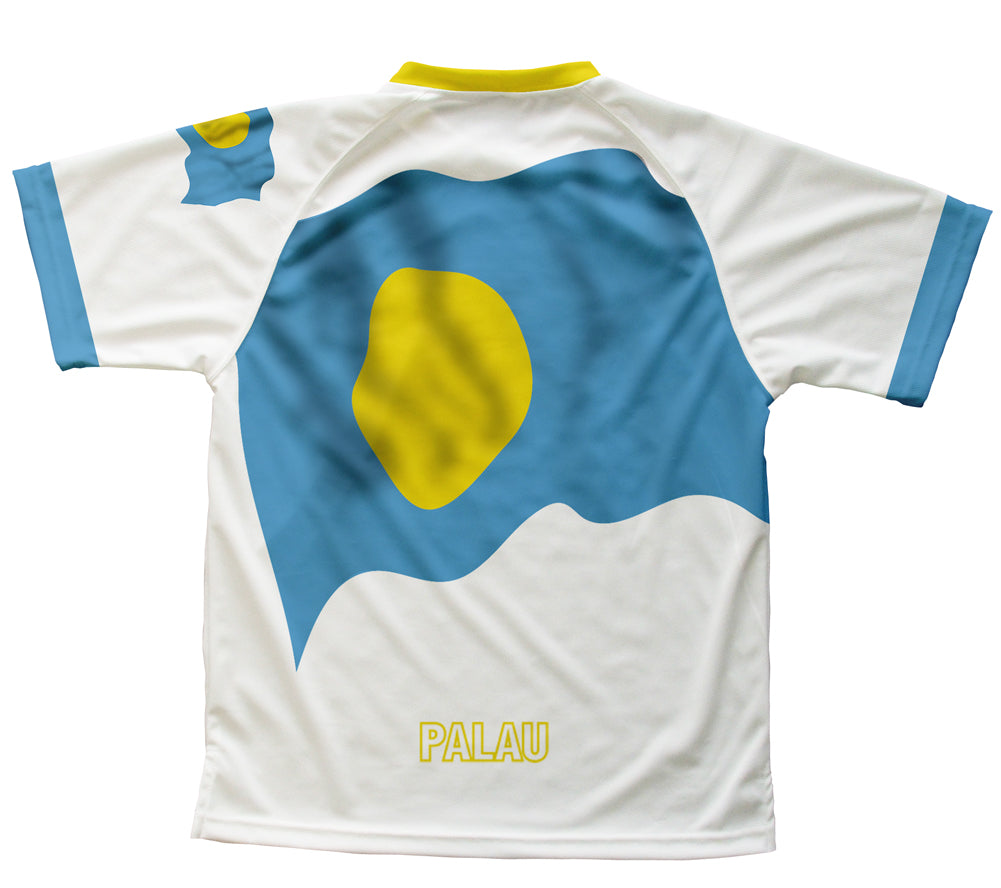 Palau Flag Technical T-Shirt for Men and Women