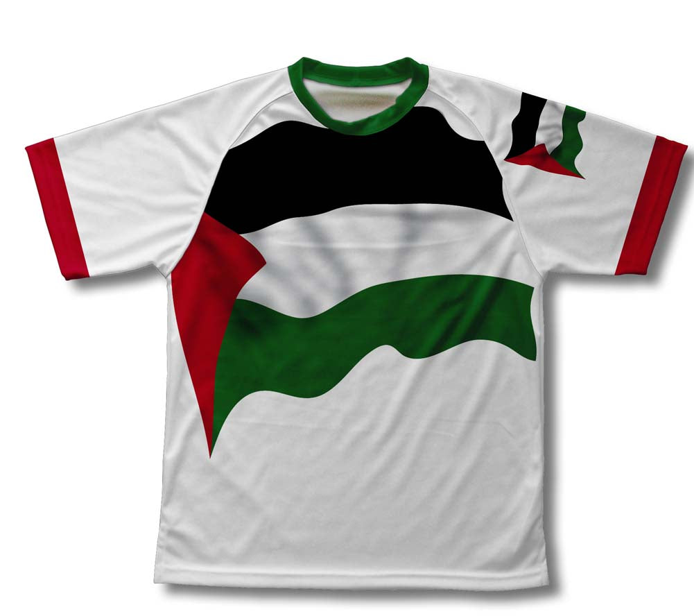 Palestine Flag Technical T-Shirt for Men and Women