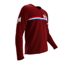 MTB BMX Cycling Jersey Long Sleeve Code Panama Vine for Men and Women