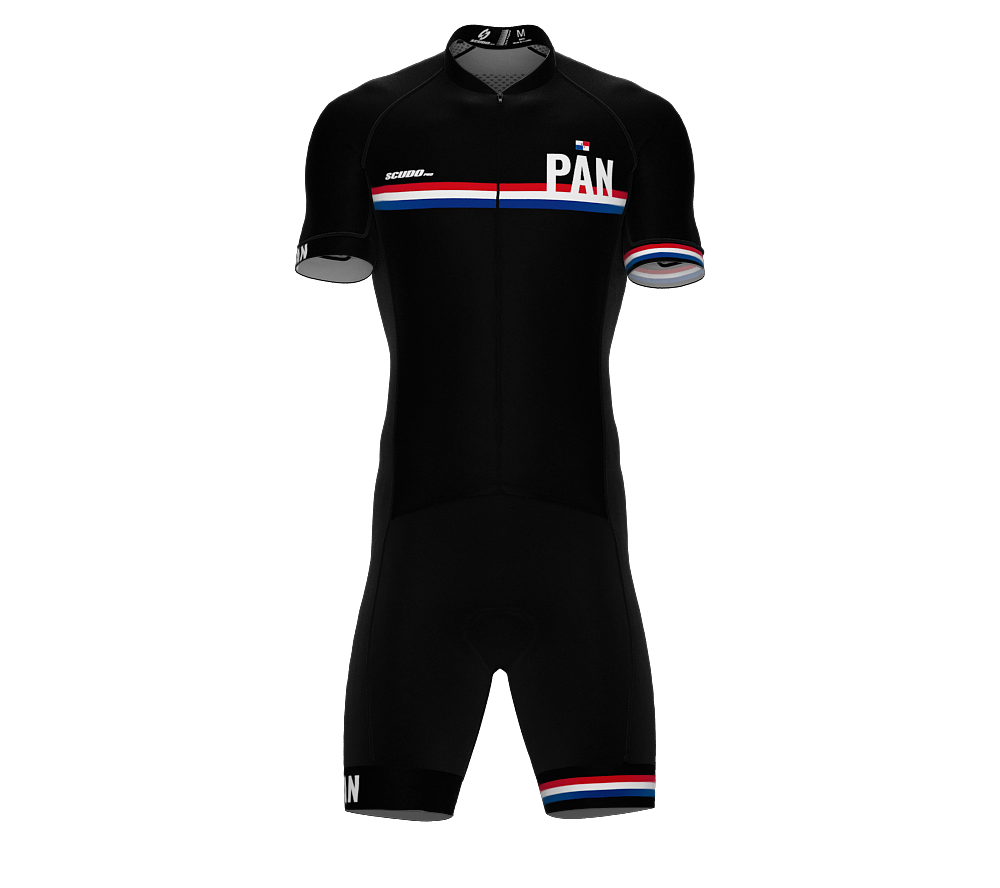 Panama Black Code Cycling Speedsuit for Men