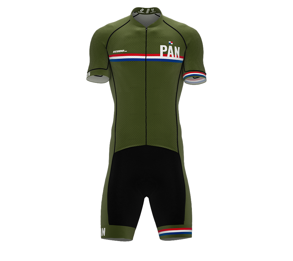 Panama Green Code Cycling Speedsuit for Men