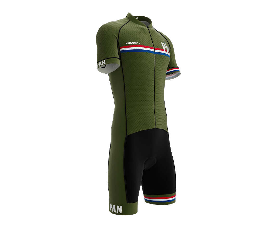 Panama Green Code Cycling Speedsuit for Men