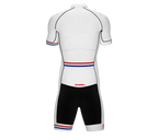 Panama White Code Cycling Speedsuit for Men
