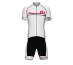 Panama White Code Cycling Speedsuit for Men