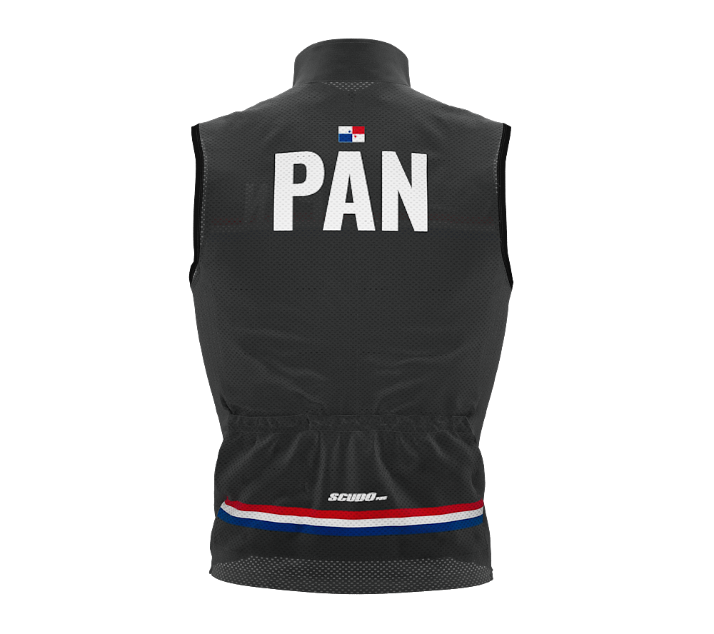 Wind Breaker Cycling Running Sports Vest Panama Country Code for Men And Women