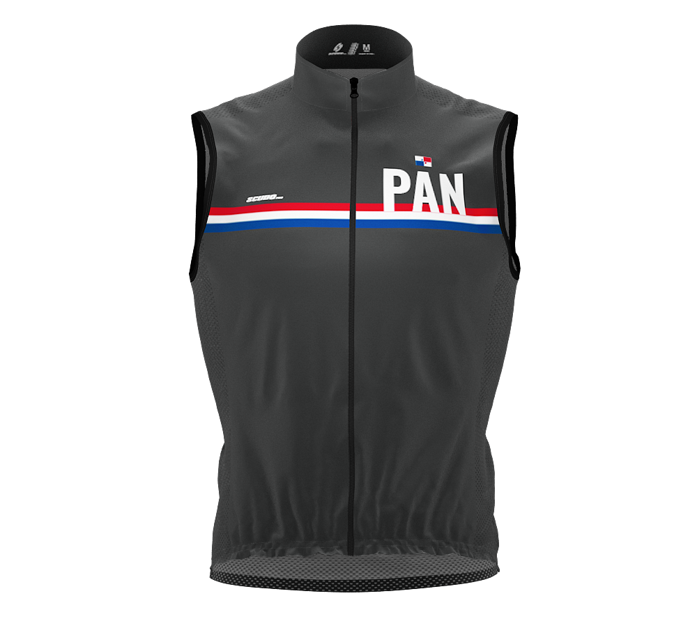 Wind Breaker Cycling Running Sports Vest Panama Country Code for Men And Women