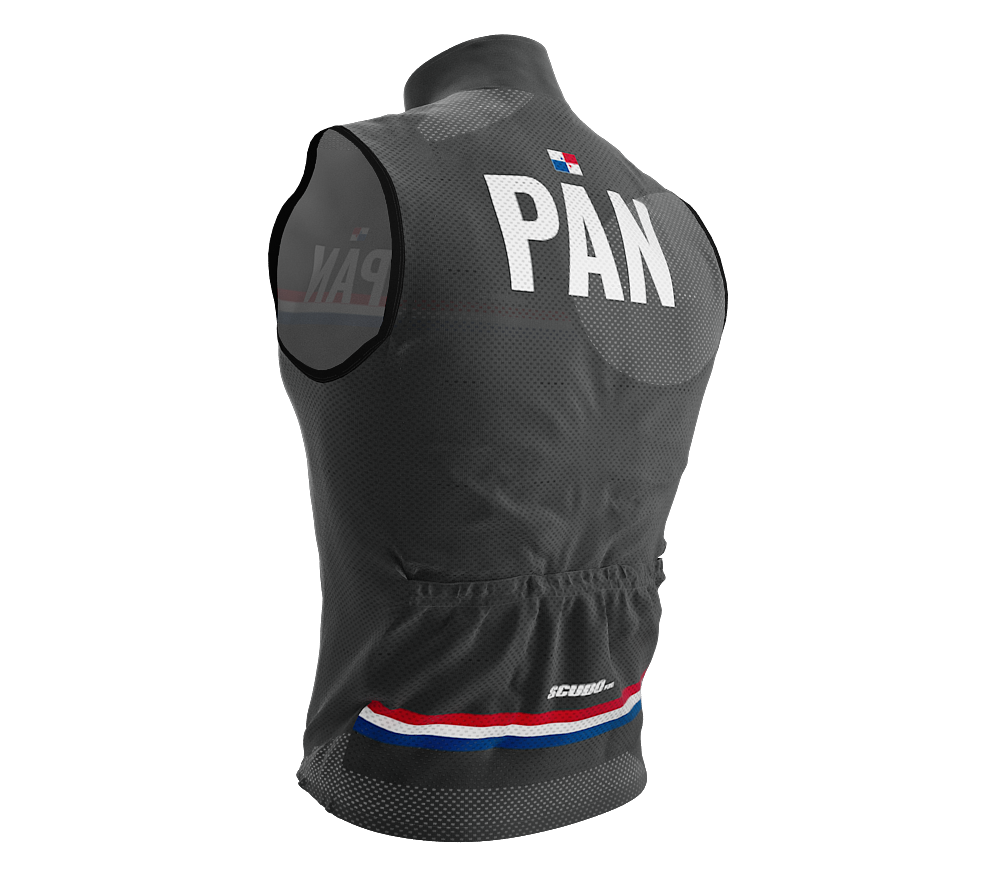 Wind Breaker Cycling Running Sports Vest Panama Country Code for Men And Women