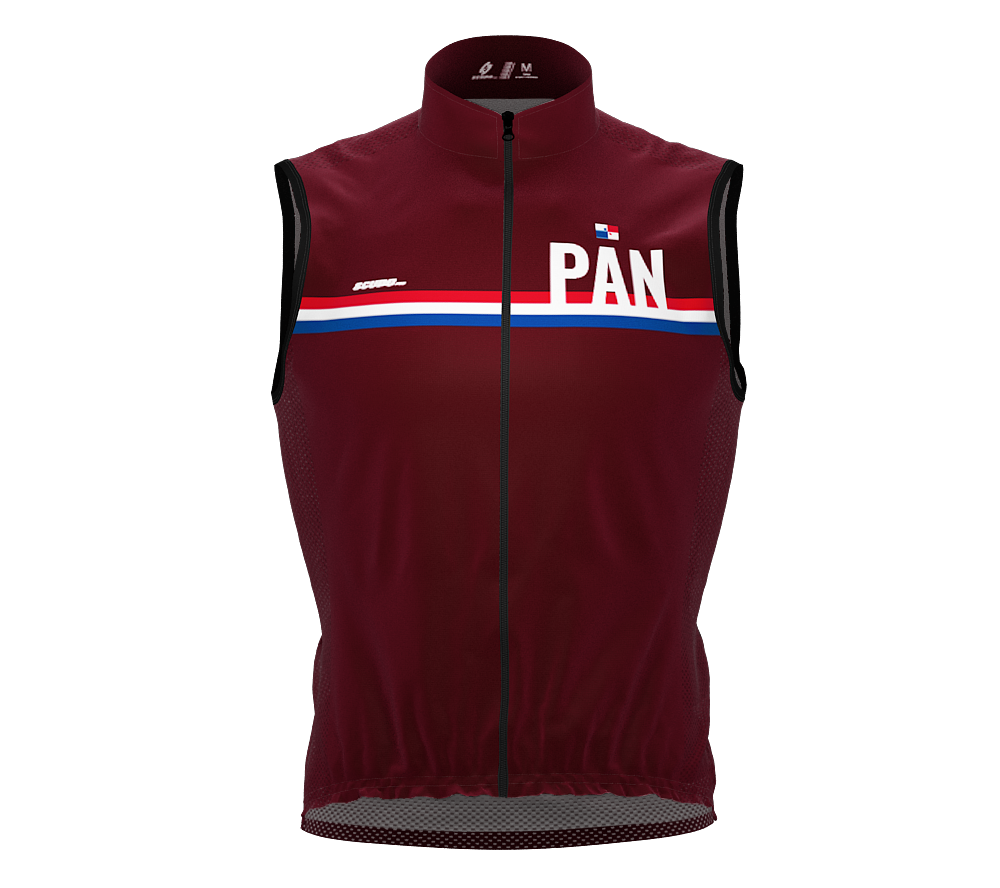 Wind Breaker Cycling Running Sports Vest Panama Country Code for Men And Women