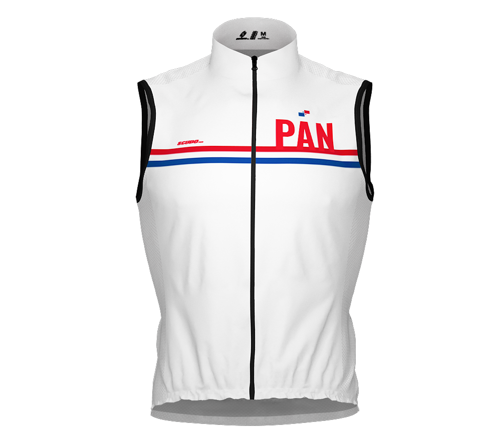 Wind Breaker Cycling Running Sports Vest Panama Country Code for Men And Women