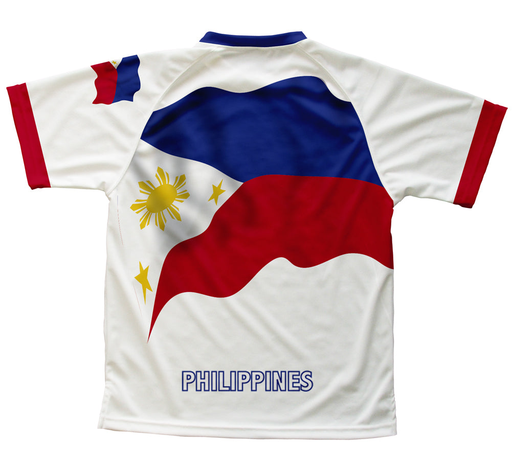 Philippines Flag Technical T-Shirt for Men and Women