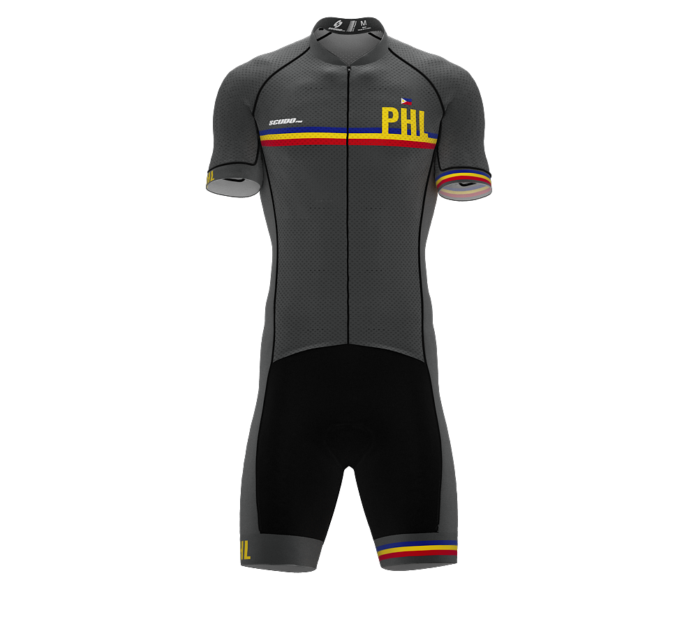 Philippines Gray Code Cycling Speedsuit for Men