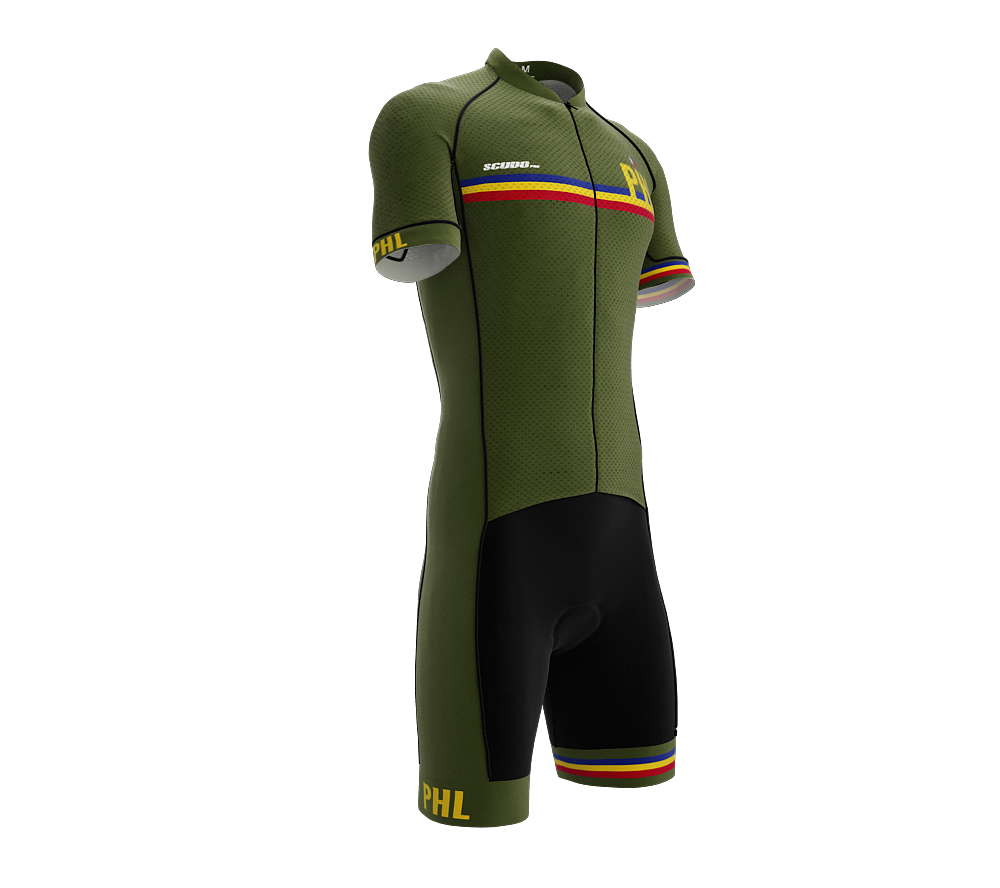 Philippines Green Code Cycling Speedsuit for Men