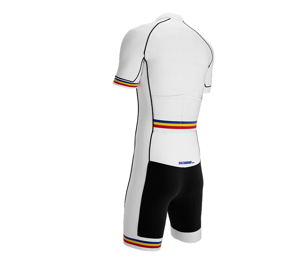 Philippines White Code Cycling Speedsuit for Men