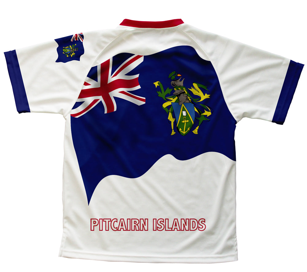 Pitcairn Islands Flag Technical T-Shirt for Men and Women
