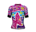 F*ck Cancer | Pro Fit | Short Sleeve Cycling | Full Zip