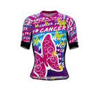 F*ck Cancer | Pro Fit | Short Sleeve Cycling | Full Zip