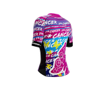 F*ck Cancer | Pro Fit | Short Sleeve Cycling | Full Zip