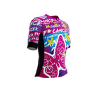 F*ck Cancer | Pro Fit | Short Sleeve Cycling | Full Zip