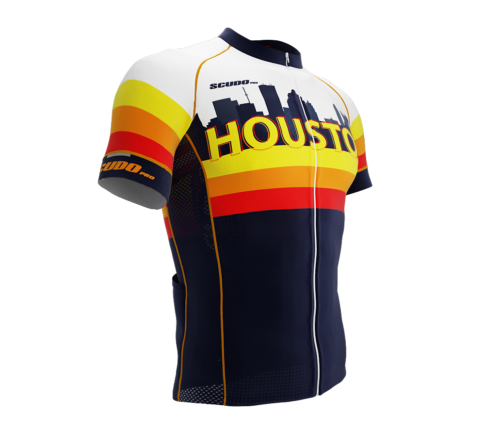 Cycling Jersey Houston Astros MLB Cycling Jersey Men's EVO Cycling  Jersey