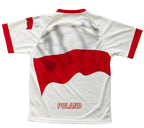 Poland Flag Technical T-Shirt for Men and Women