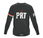 MTB BMX Cycling Jersey Long Sleeve Code Portugal Gray for Men and Women