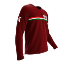 MTB BMX Cycling Jersey Long Sleeve Code Portugal Vine for Men and Women