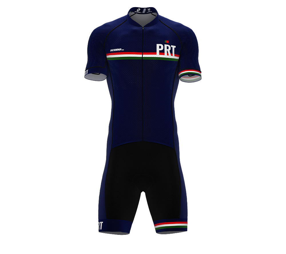 Portugal Blue Code Cycling Speedsuit for Men