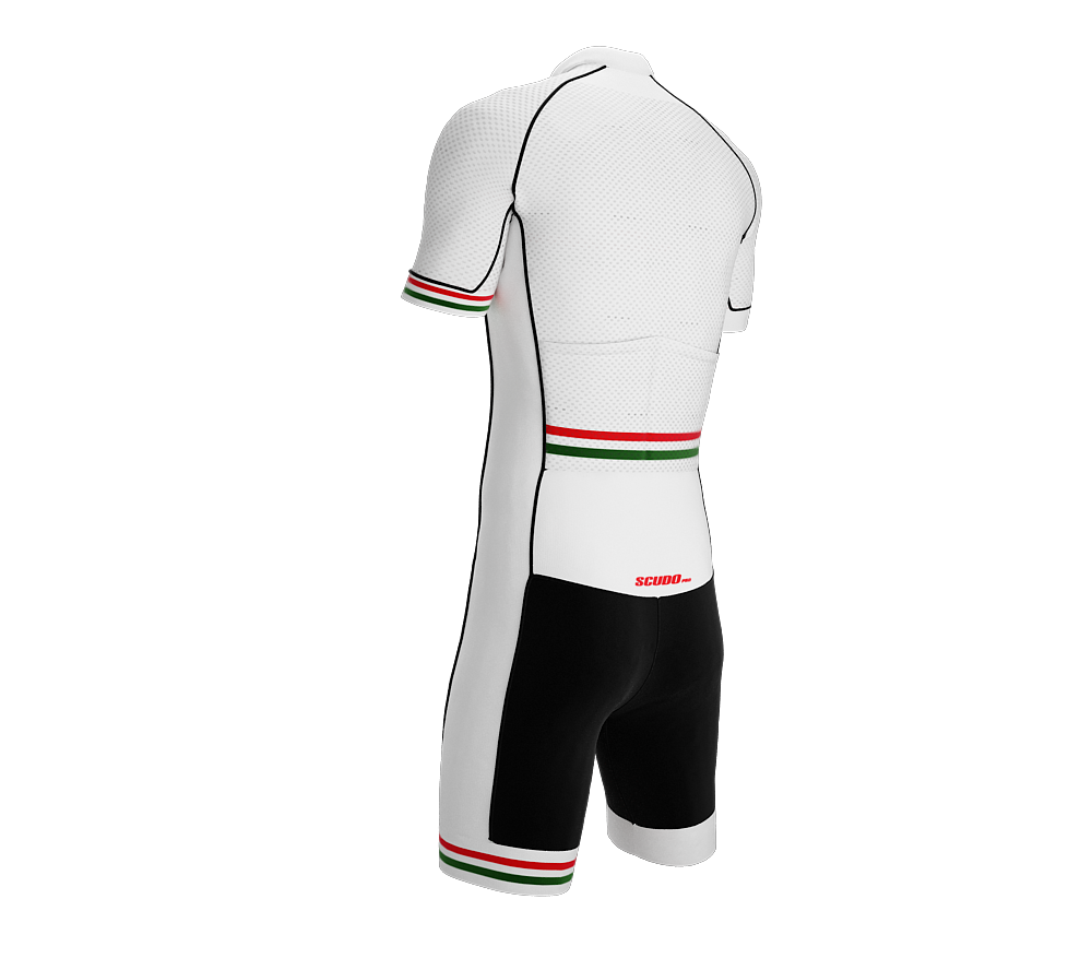 Portugal White Code Cycling Speedsuit for Men