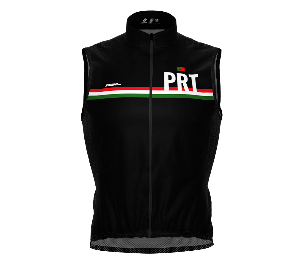 Wind Breaker Cycling Running Sports Vest Portugal Country Code for Men And Women