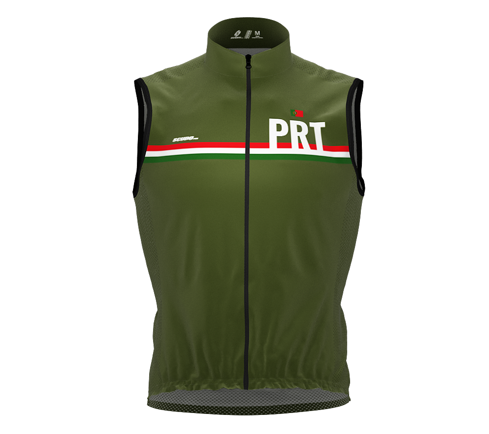 Wind Breaker Cycling Running Sports Vest Portugal Country Code for Men And Women