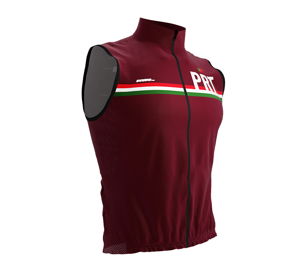 Wind Breaker Cycling Running Sports Vest Portugal Country Code for Men And Women