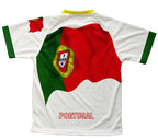 Portugal Flag Technical T-Shirt for Men and Women