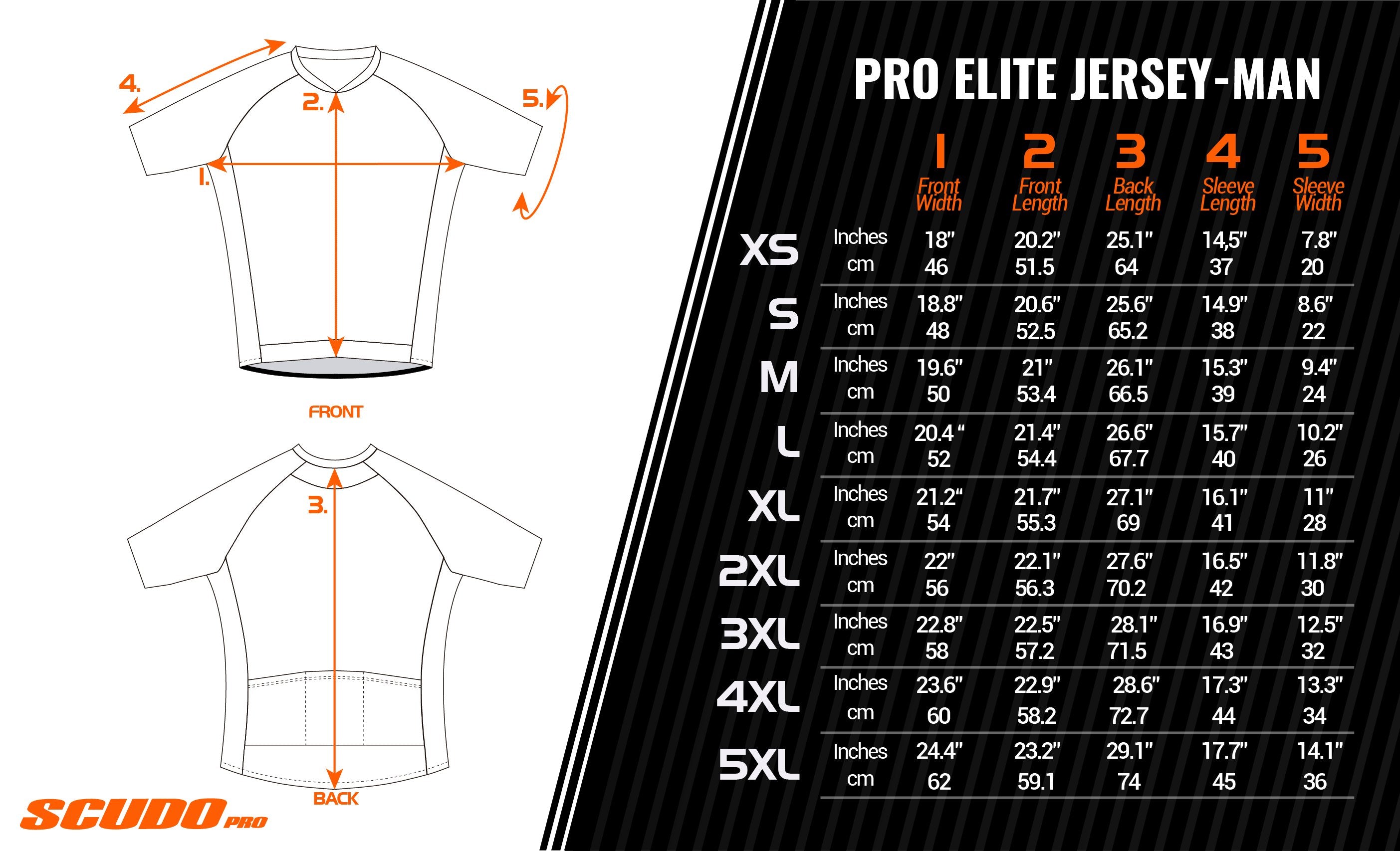 ScudoPro Elite Fit Short Sleeve Cycling Jersey Retro BrushStrock |  Men and Women