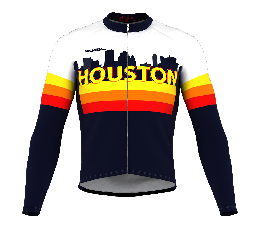 Houston | Pro Thermal Long Sleeve Cycling Jersey | Men and Women